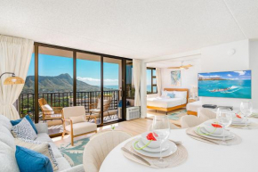 Iconic Diamond Head and Ocean View in Waikiki!